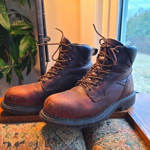 Red Wing Leather Steel Toe Work Boots - W9